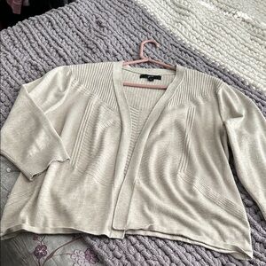 GNW Khaki Women's Cardigan Sweater